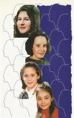 Carte de prière, An, Eefje, Julie, Melissa, Envoi