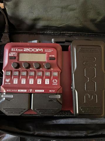 Zoom B1x Four Multieffect Bass beschikbaar voor biedingen