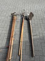 ANTIEK TUIN GEREEDSCHAP 8 STUKS GOEDE STAAT! TUIN, Antiek en Kunst, Antiek | Gereedschap en Instrumenten, Ophalen