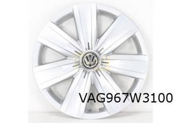 Volkswagen T-cross/T-roc wieldeksel 16" (YTI chroom / zwart 