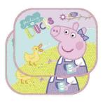 Peppa Pig Auto Zonnescherm - 2 Stuks, Ophalen of Verzenden