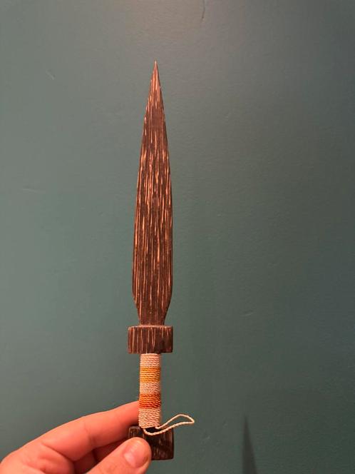 Houten zwaard van Amazone, Antiek en Kunst, Kunst | Niet-Westerse kunst, Ophalen