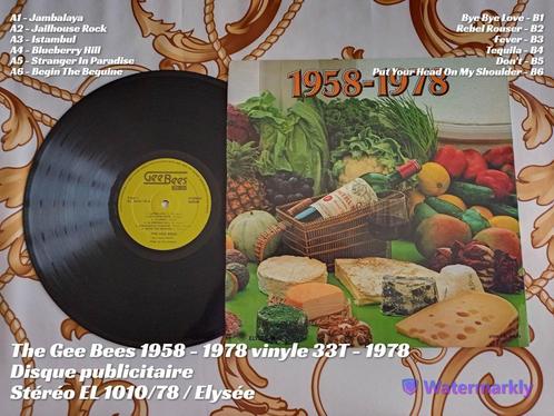The Gee Bees 33T Reclameplaat op vinyl uit 1958 - 1978, Cd's en Dvd's, Vinyl | Overige Vinyl, Gebruikt, 12 inch, Ophalen of Verzenden