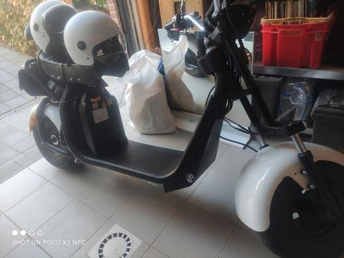 City coco fatboy met 2 batterijen!!.2 helmen nieuw!!, Vélos & Vélomoteurs, Scooters | Marques Autre, Utilisé, Classe B (45 km/h)