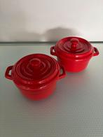 2 vuurvaste potjes, Ophalen of Verzenden, Nieuw, Overige materialen, Pot, Bus of Blik