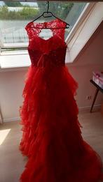 Trouwjurk rood, Kleding | Dames, Trouwkleding en Trouwaccessoires, Ophalen, Zo goed als nieuw, Rood, Trouwjurk
