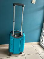 Kleine trolleykoffer (blauw), Handtassen en Accessoires, Koffers, Ophalen, 50 tot 60 cm, Hard kunststof, Zo goed als nieuw