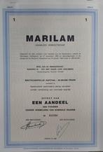 NV MARILAM - Sint-Baafs-Vijve (Wielsbeke) - 1986 -, Ophalen of Verzenden, 1970 tot heden, Aandeel