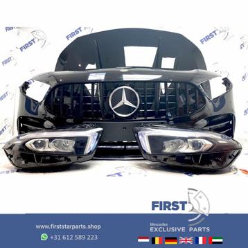 W177 GT AMG LINE VOORKOP ZWART Mercedes A Klasse 2018-2024 O