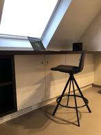 Barkruk zwart, Maison & Meubles, Tabourets de bar, Neuf, 1 tabouret, Pivotant, Enlèvement