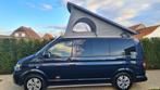 VW T5.1 Camper, Auto's, Voorwielaandrijving, Euro 5, Blauw, Leder