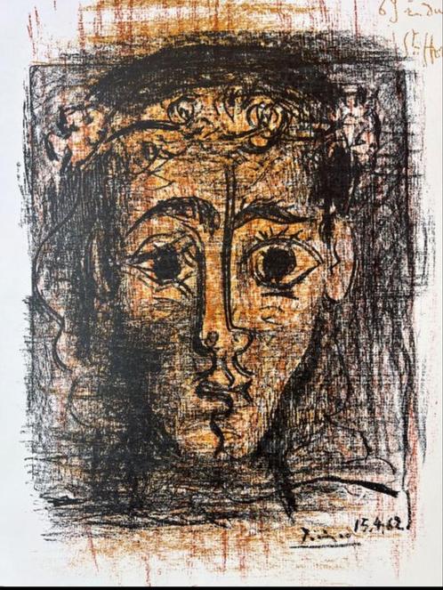 Originele, handgesigneerde lithografie van Pablo Picasso, Antiek en Kunst, Kunst | Schilderijen | Klassiek, Ophalen