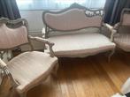 Antieke fauteuil in art nouveau stijl, Ophalen, Hout