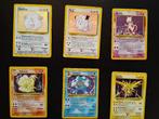 Pokémon-lot 1995:6 HR-kaarten in het DUITS (Chaneira, enz.), Hobby en Vrije tijd, Ophalen of Verzenden, Gebruikt, Meerdere kaarten