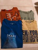 4 t-shirts met lange mouwen, maat 152, Enlèvement ou Envoi