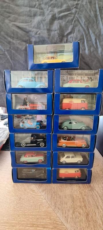 13 voitures Tintin de collection Éditions Atlas, Enlèvement