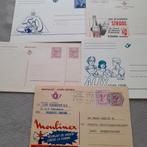 Briefkaarten, oude postzegels, eerste dag omslag., Ophalen of Verzenden