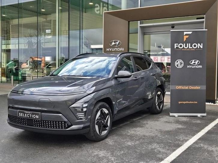 Hyundai Kona 64 kWh Sky +HUD Full option, Auto's, Hyundai, Kona, ABS, Adaptive Cruise Control, Airbags, Airconditioning, Bluetooth
