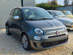 Fiat 500 en parfait état avec 014 xxx km d'essence 2021 !, Autos, Cuir, Euro 6, Boîte manuelle, Noir