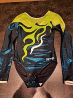 Turnpakje leeftijd 9-10 jaar, Taille enfant de 122 à 140, Utilisé, Maillot de gymnastique, Vert