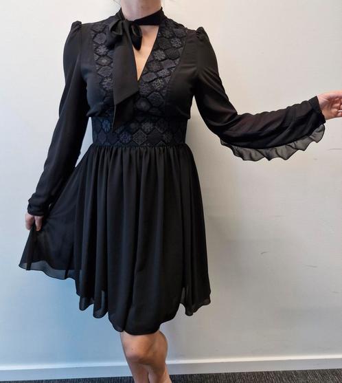 Giambattista Valli jurk, Kleding | Dames, Jurken, Zo goed als nieuw, Maat 36 (S), Zwart, Boven de knie, Ophalen of Verzenden