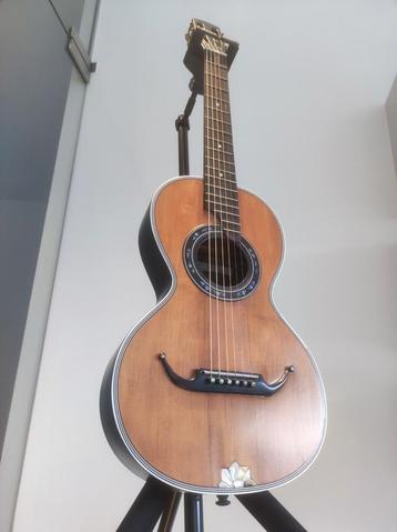 Parlor akoustische gitaar ADOLF MEINEL 1900/1920, Musique & Instruments, Enlèvement ou Envoi