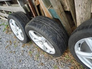 4 roues alu 5 x 114.3  X 17 pneus 225/50ZR17 EXTRA beschikbaar voor biedingen