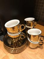 Espressokopjes goudkleurig, Huis en Inrichting, Keuken | Servies, Nieuw, Ophalen of Verzenden, Effen, Kop(pen) en/of Schotel(s)