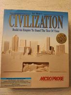 Civilization (1991) – Sid Meier – Édition MicroProse Big Box, Enlèvement ou Envoi, 1 joueur, À partir de 7 ans, Utilisé