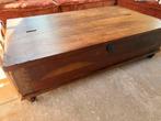 Rustieke salontafel, Huis en Inrichting, Woonaccessoires | Kisten, Ophalen, Gebruikt, 100 tot 150 cm, Eikenhout