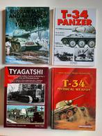 Wo2/Ww2 informatieve boeken T-34 tank- Rus.pantservoertuigen, Enlèvement ou Envoi