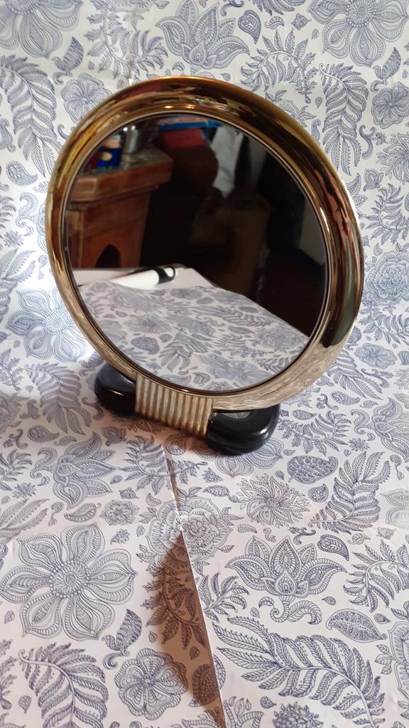 Miroir pour maquillage ou pour barbe double face, Huis en Inrichting, Woonaccessoires | Spiegels, Ophalen of Verzenden