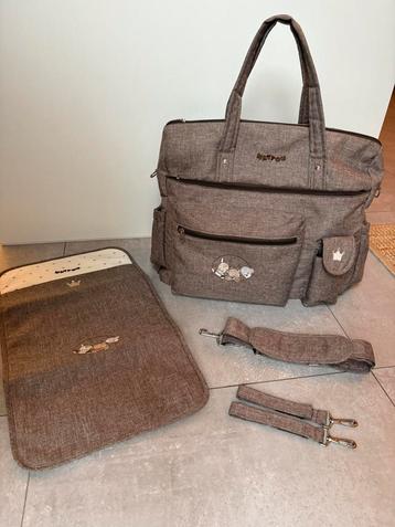 Luiertas Nattou + verschoonmatje beschikbaar voor biedingen