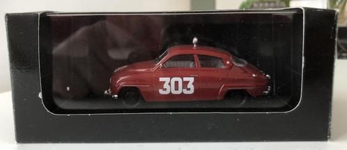 Saab Modelcar collection - 96 Monte Carlo 1962 Toreadorred, Hobby en Vrije tijd, Modelauto's | 1:43, Nieuw, Auto, Overige merken