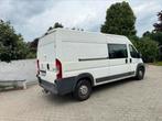 Peugeot Boxer 2017 6zit dubbel cabine (Overname mogelijk), Euro 6, 120 kW, Bedrijf, Diesel