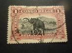 Belgisch Congo/Congo Belge 1921 Mi BE-CD 52(o), Verzenden