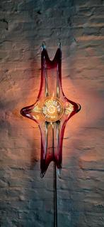 Vintage Murano glazen wandlamp., Ophalen of Verzenden, Zo goed als nieuw