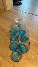 Bombay sapphire glazen, Verzamelen, Glas en Drinkglazen, Zo goed als nieuw, Ophalen