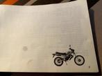 Technische fiche boeken, Motoren, Handleidingen en Instructieboekjes, Ophalen of Verzenden, Honda