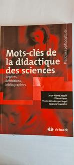 Mots-clés de la didactique des sciences, Nieuw, Ophalen of Verzenden
