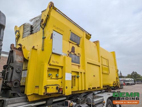 Other  Husmann Husmann SPB 22 SEN- E Perscontainer 22m³  400, Auto's, Vrachtwagens, Elektrisch