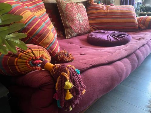 HANDGEMAAKTE NEPALESE ZETEL! UNIEK EXEMPLAAR!, Huis en Inrichting, Zetels | Complete zithoeken, Zo goed als nieuw, Ophalen