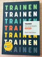 Boek ‘Trainen’, Boeken, Studieboeken en Cursussen, Verzenden, Zo goed als nieuw, Hogeschool, Karin de galan