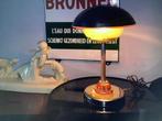 Art deco bureaulamp, Minder dan 50 cm, Glas, Gebruikt, Ophalen of Verzenden