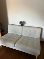 Beige zetel landskrona deel te koop, Huis en Inrichting, Ophalen, Gebruikt, Tweepersoons