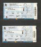 4 versch. (gebruikte) tickets Genk - Oostende (2016 - 2023), Verzamelen, Ophalen of Verzenden, Gebruikt, Overige typen