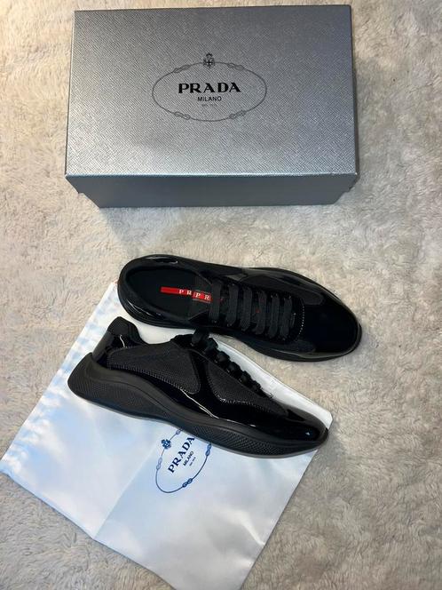 Prada Cups Zwart, Kleding | Heren, Schoenen, Nieuw, Overige typen, Zwart, Ophalen of Verzenden