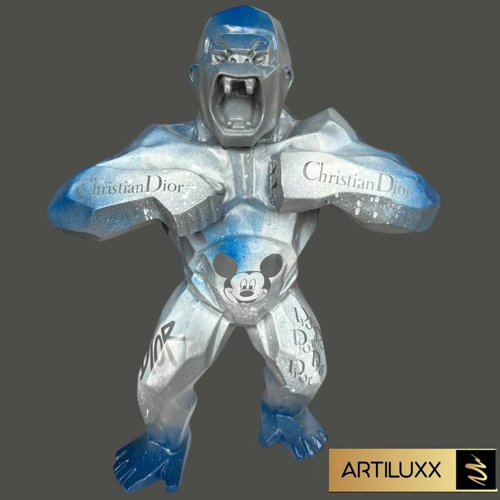 Mickey Mouse - Dior pop art Gorille, Antiquités & Art, Art | Objets design, Envoi