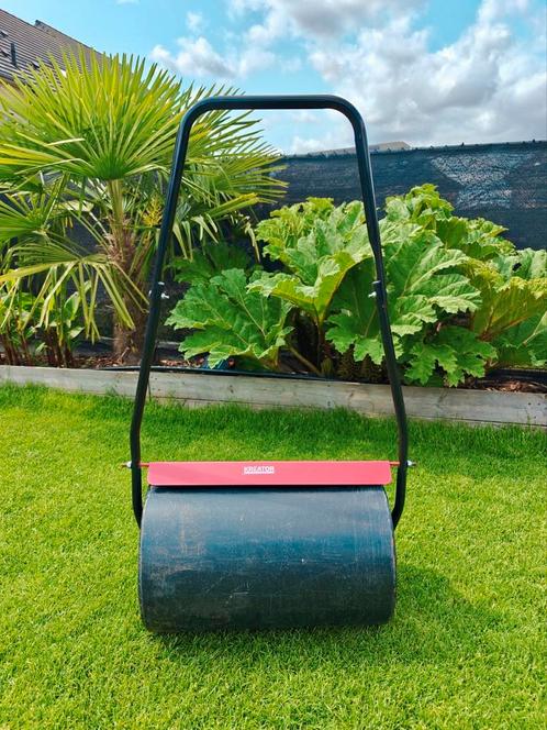 !! GERESERVEERD !!!!  Kreator KRTGR9101 tuinwals 50x31,5 cm, Tuin en Terras, Gras en Kunstgras, Zo goed als nieuw, Ophalen