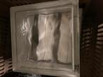 Quatre carreaux de bloc de verre, Antiquités & Art, Antiquités | Verre & Cristal, Enlèvement ou Envoi